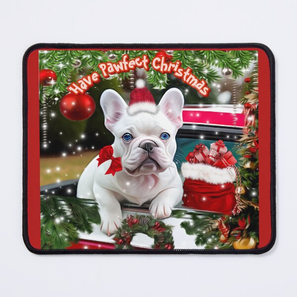 Item preview, Frenchie Christmas designed and sold by Rebeccathecool2.