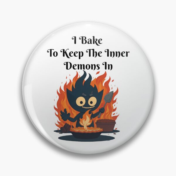 Item preview, I bake to keep the inner demons in designed and sold by OptimaShirts.