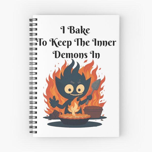 Item preview, I bake to keep the inner demons in designed and sold by OptimaShirts.