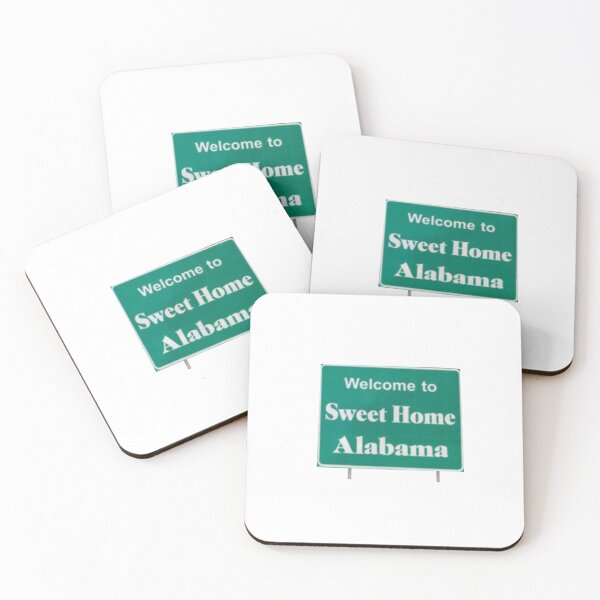Item preview, Albama Welcome Sign - Sweet Home Alabama designed and sold by delmarvastickers.