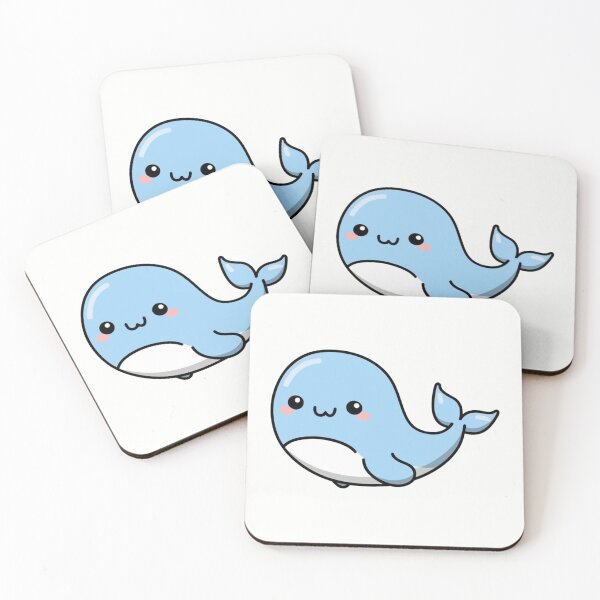 Artikelvorschau, Kawaii Wal entworfen und verkauft von CraftedRealm.