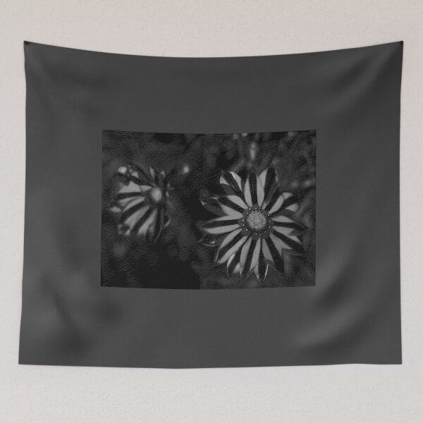 Item preview, Black and white dahlia flowers, tinted effect designed and sold by evadesignbubble.