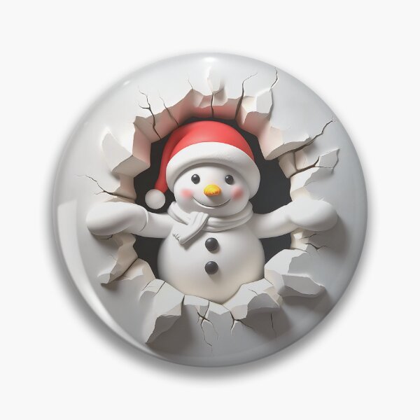 Item preview, Snowman in hole, in mug, 3D, Coffee Time designed and sold by Cerulean-Shop.