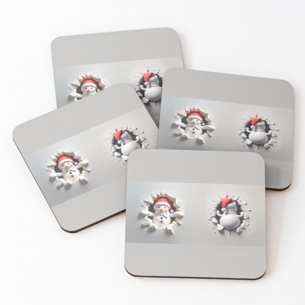 Item preview, Snowman in hole, in mug, 3D, Coffee Time designed and sold by Cerulean-Shop.