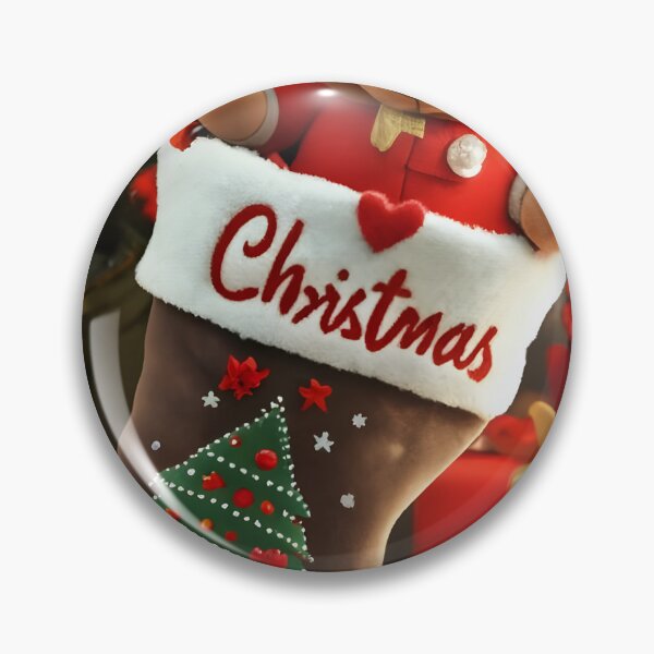 Item preview, Rose Christmas Stocking with Cute Teddy Bear Boy designed and sold by Cosmoverso.