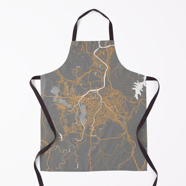 Item preview, Daejeon City Map of South Korea - Bauhaus designed and sold by deMAP.