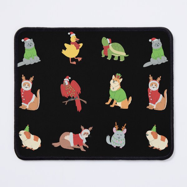 Item preview, Christmas Pet Joy - Santa Paws And Claws designed and sold by patternjp.