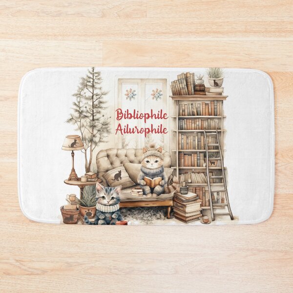 Artikelvorschau, Ailurophil, Bibliophil entworfen und verkauft von Bliss Find And Design.