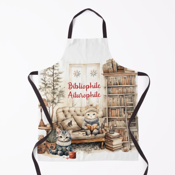 Item preview, Ailurophile, Bibliophile designed and sold by Bliss Find And Design.
