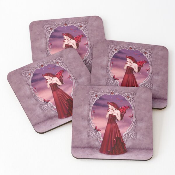 Item preview, Garnet Birthstone Fairy designed and sold by silverstars.