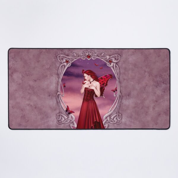 Item preview, Garnet Birthstone Fairy designed and sold by silverstars.