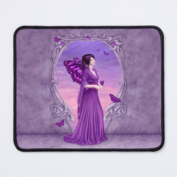Item preview, Amethyst Birthstone Fairy designed and sold by silverstars.