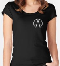 Behemoth Patch. Women's Fitted Scoop T-Shirt