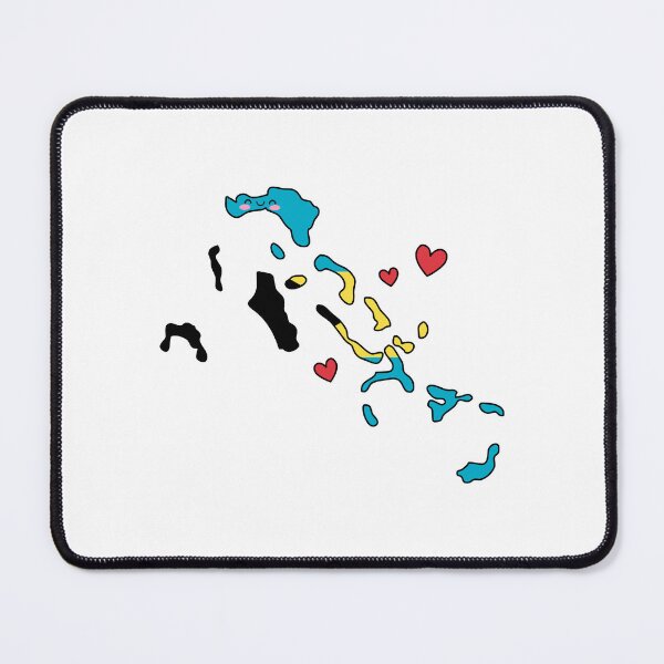 Item preview, Bahamas Flag Map Smile with Love designed and sold by pixelsparkzone.