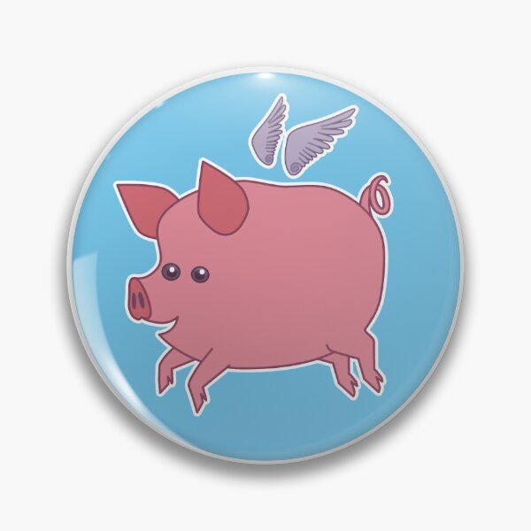 Item preview, When Pigs Fly designed and sold by llamasonthellam.