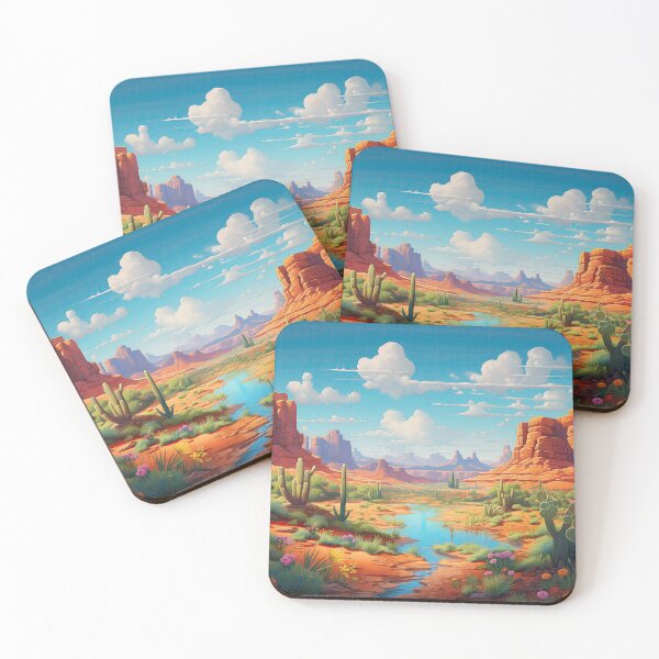 Item preview, Arizona Desert Landscape 01 designed and sold by Elisabeth Lucas.