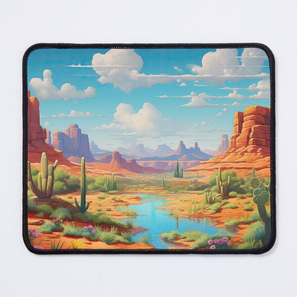 Item preview, Arizona Desert Landscape 01 designed and sold by Elisabeth Lucas.