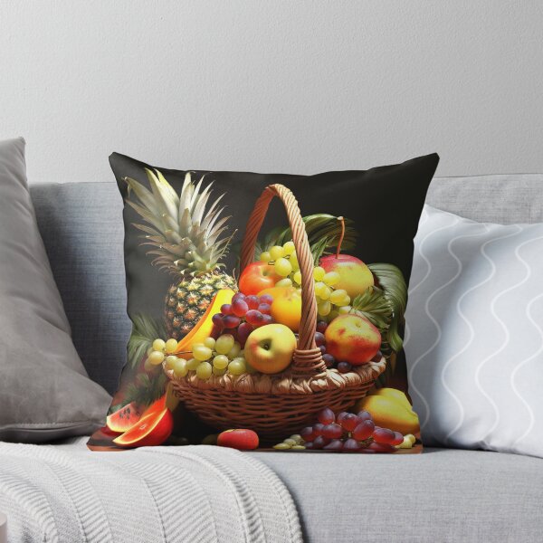 Item preview, fruit basket with fruits designed and sold by thanomsak suwannasi.