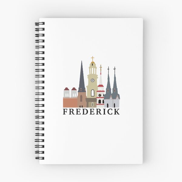 Item preview, Frederick Maryland Spires designed and sold by delmarvastickers.