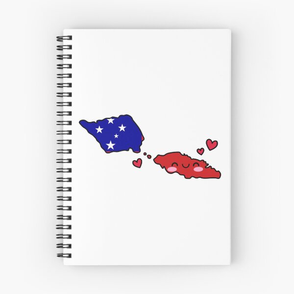 Item preview, Samoa Flag Map Smile with Love designed and sold by pixelsparkzone.