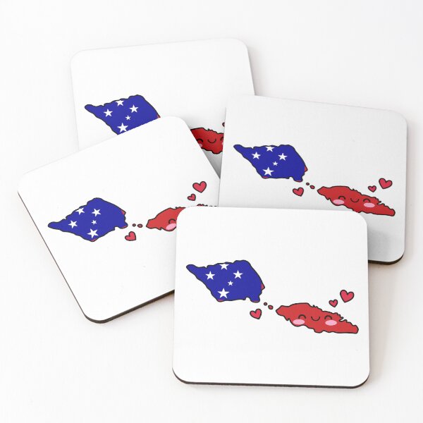 Item preview, Samoa Flag Map Smile with Love designed and sold by pixelsparkzone.