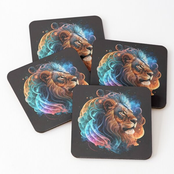 Item preview, Galactic Guardian Lion: Nebula Fusion designed and sold by Cosmoverso.