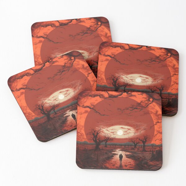 Item preview, Bloody Sunrise, Surreal Landscape designed and sold by Rannulfr.