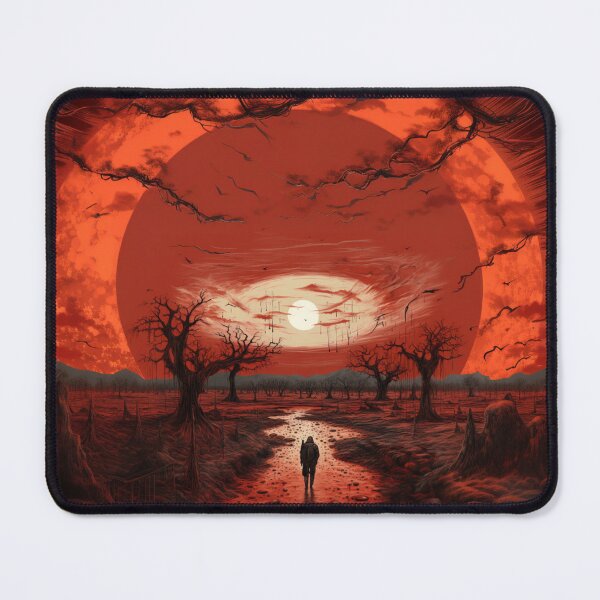 Item preview, Bloody Sunrise, Surreal Landscape designed and sold by Rannulfr.