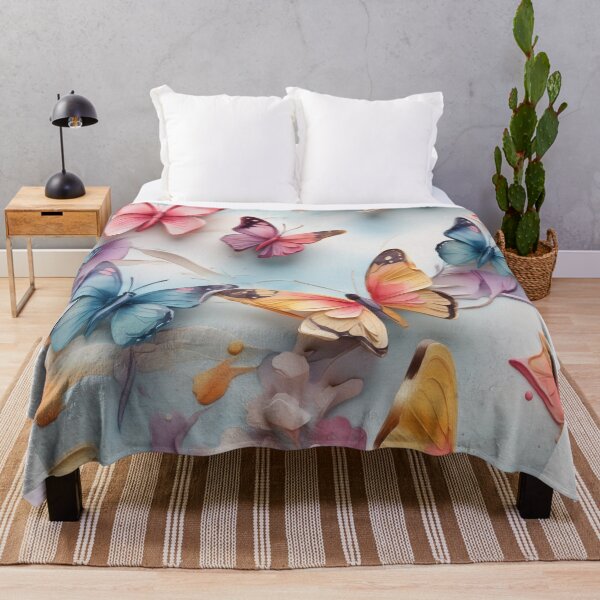 Item preview, 3D watercolours butterflies design designed and sold by BCD BRANDS.