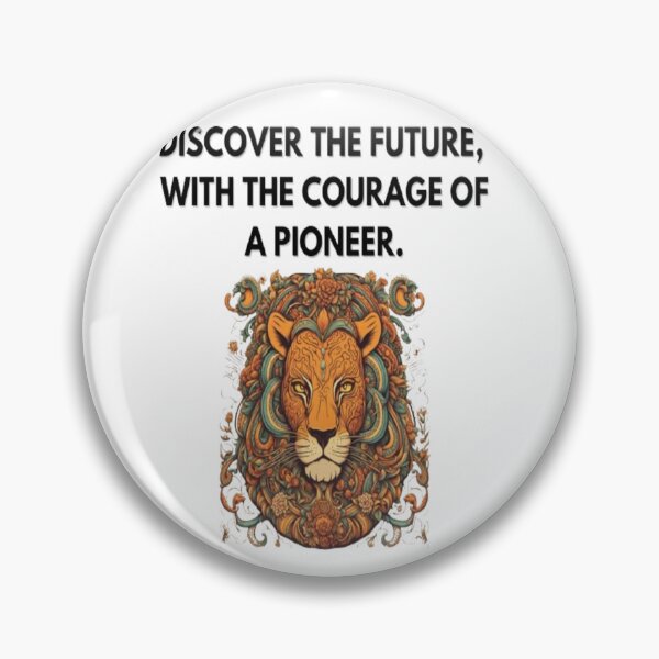 Item preview, Discover the future, with the courage of a pioneer. designed and sold by universomystic.