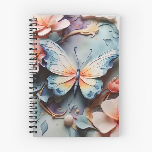 Item preview, 3D watercolours butterflies design designed and sold by BCD BRANDS.