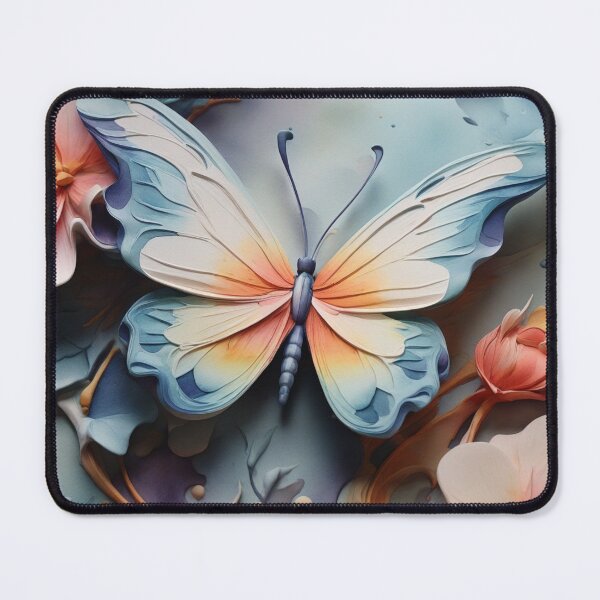 Item preview, 3D watercolours butterflies design designed and sold by BCD BRANDS.