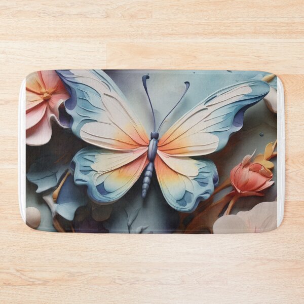 Item preview, 3D watercolours butterflies design designed and sold by BCD BRANDS.
