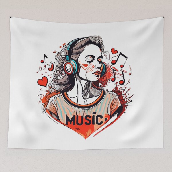 Artikelvorschau, Musik ist Leben entworfen und verkauft von NotesForMusic.