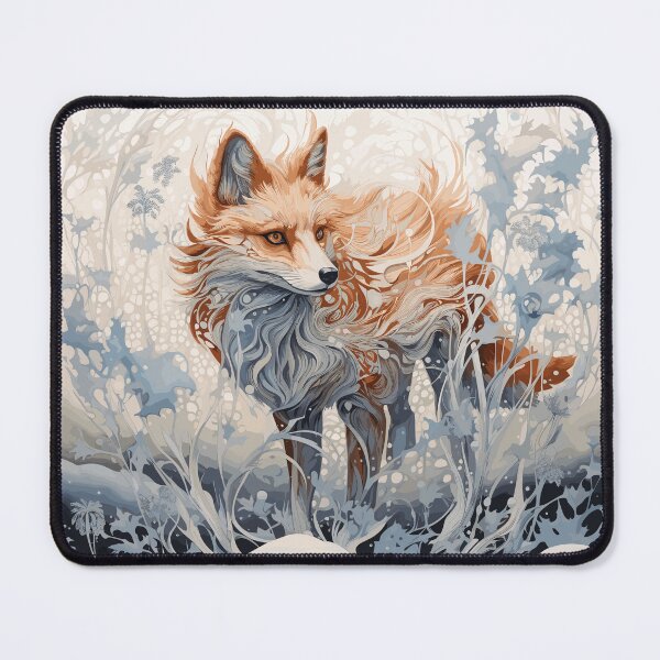 Item preview, Fox wandering in Winter Wonderland designed and sold by etherElric.