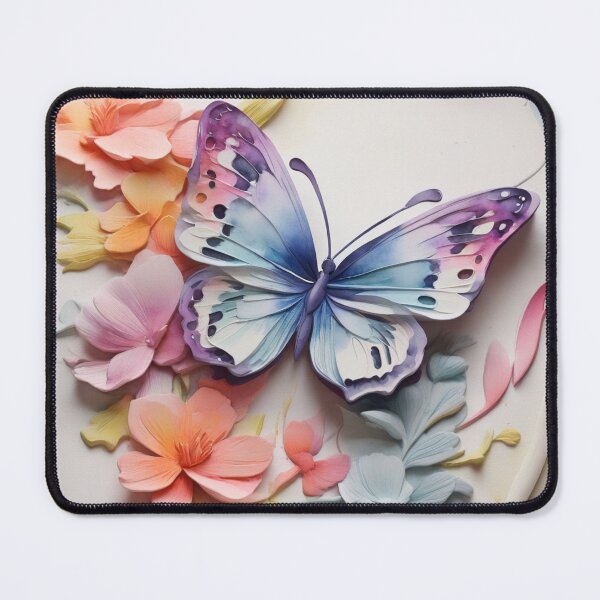 Item preview, 3D watercolours butterflies design designed and sold by BCD BRANDS.