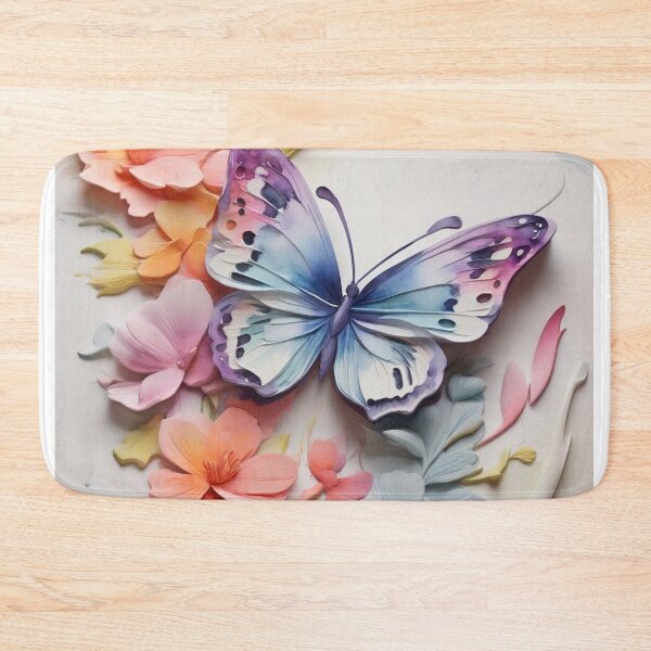 Item preview, 3D watercolours butterflies design designed and sold by BCD BRANDS.