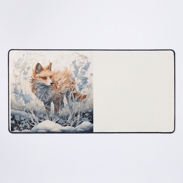 Item preview, Fox wandering in Winter Wonderland designed and sold by etherElric.