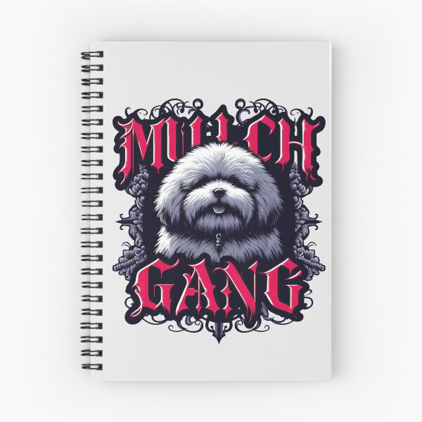 Item preview, Mulch Gang Vintage Goth Funny Dog Meme designed and sold by ArtadoraDesignz.