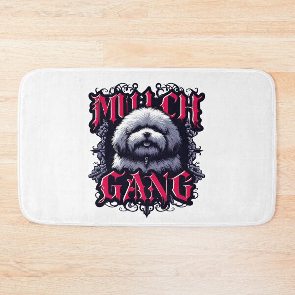 Item preview, Mulch Gang Vintage Goth Funny Dog Meme designed and sold by ArtadoraDesignz.
