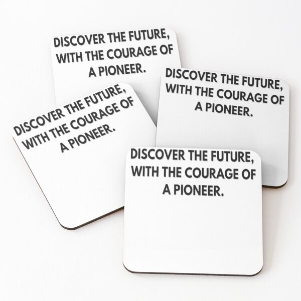 Item preview, Discover the future, with the courage of a pioneer. designed and sold by universomystic.