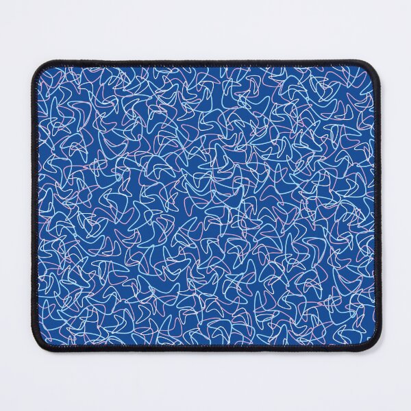 Item preview, Retro Vintage Boomerang Pattern - Blue designed and sold by BoundlessWorks.