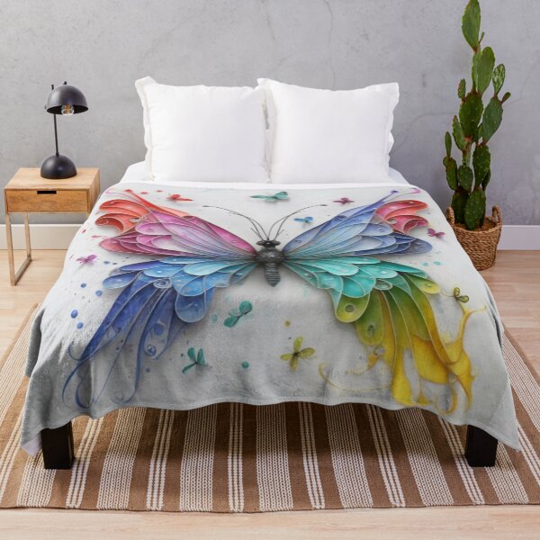 Item preview, 3D watercolours butterflies design designed and sold by BCD BRANDS.