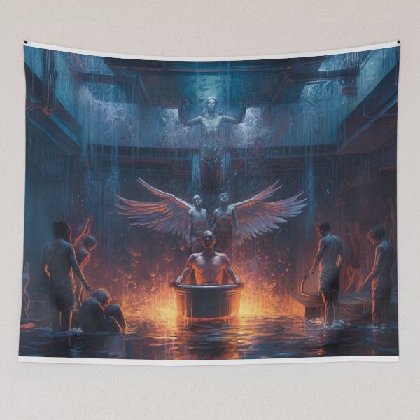 Item preview, Fallen Angel Baptised In Anguish designed and sold by Rannulfr.