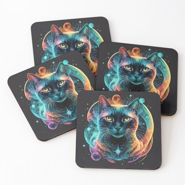 Item preview, Cosmic Feline Odyssey: Nebula Fusion designed and sold by Cosmoverso.