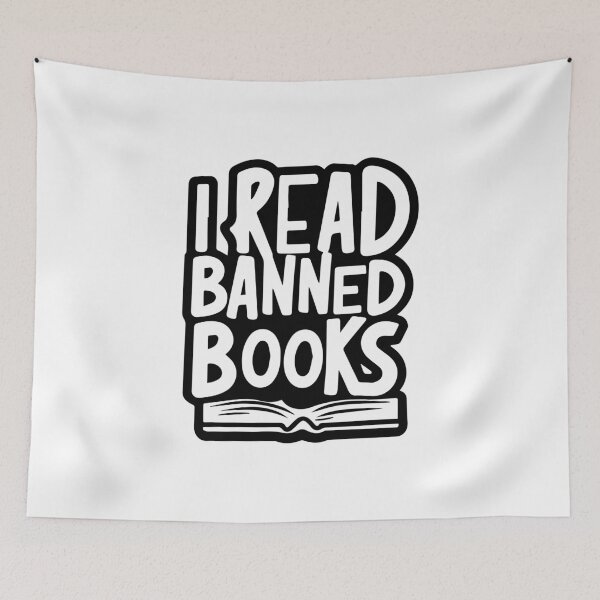 Item preview, I Read Banned Books designed and sold by Timegraf.