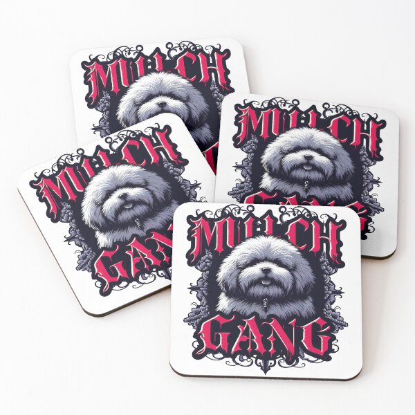 Item preview, Mulch Gang Vintage Goth Funny Dog Meme designed and sold by ArtadoraDesignz.