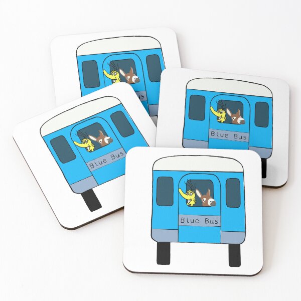 Item preview, Snonkey Blue Bus designed and sold by SneetchUltimate.