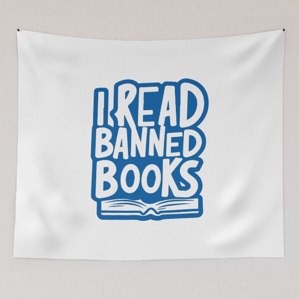 Item preview, I Read Banned Books designed and sold by Timegraf.