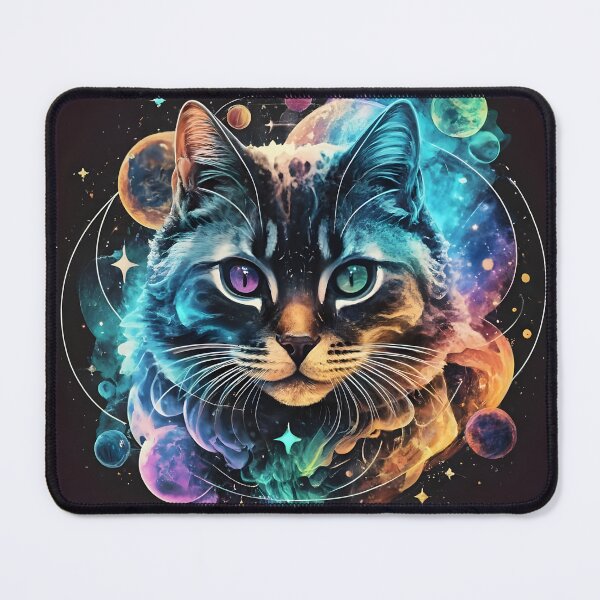 Item preview, Stellar Grace Cat: Nebula's Embrace designed and sold by Cosmoverso.